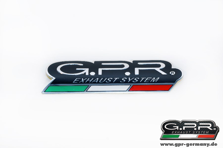 GPR Logo Sticker - schwarz